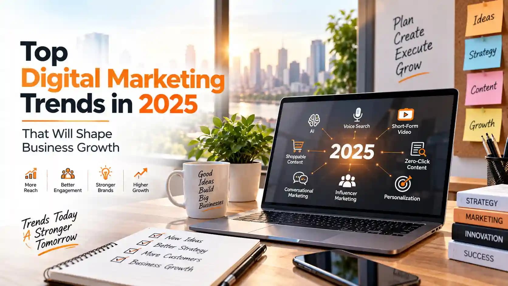 Top Digital Marketing Trends in 2025 That Will Shape Business Growth