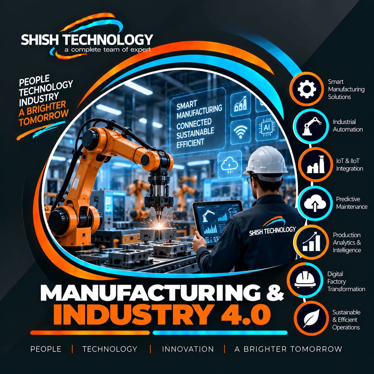 Manufacturing & Industry 4.0 logo